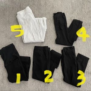 Mama maternity 5 pants bundle